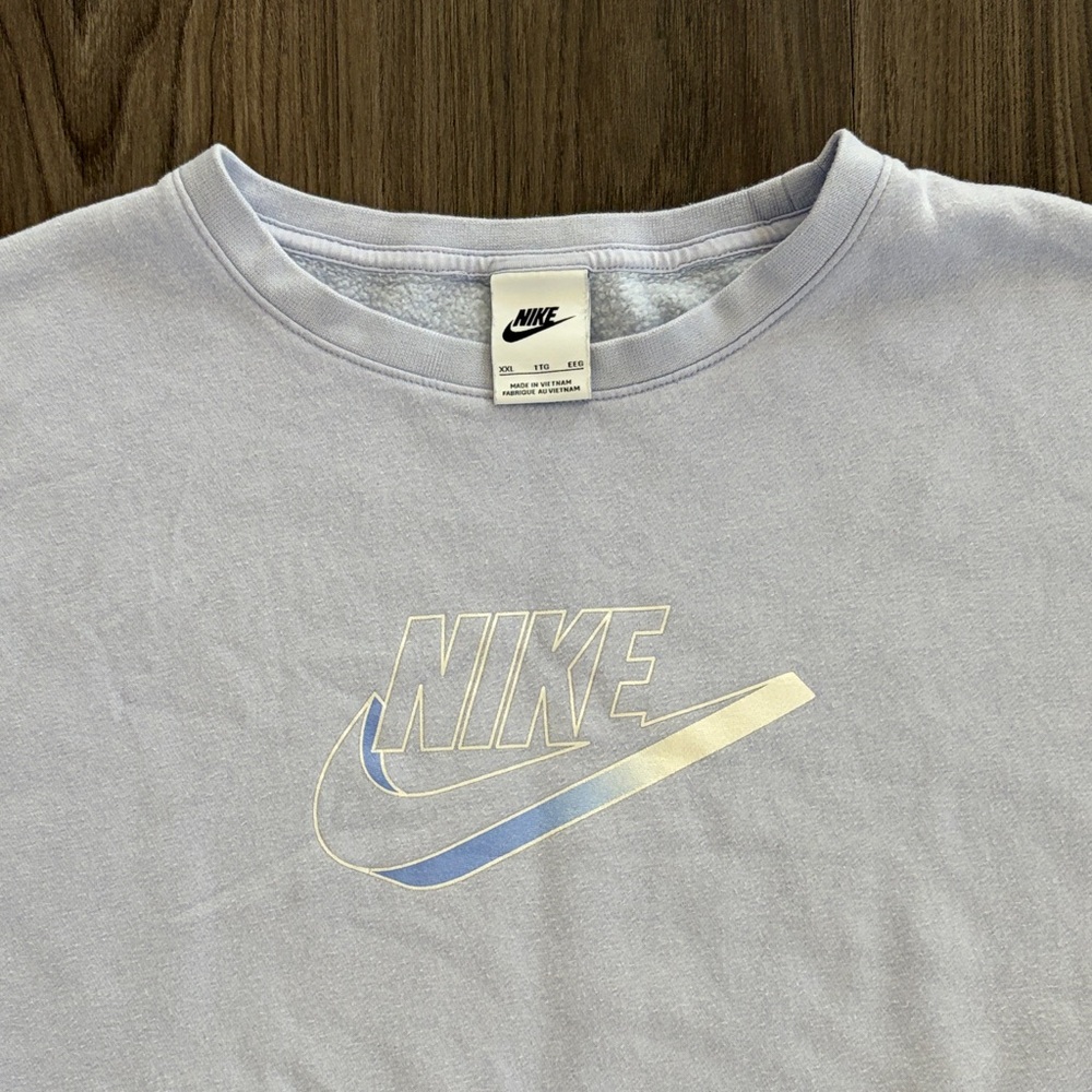 Nike Womens Lavender Crewneck Sweatshirt - XXL